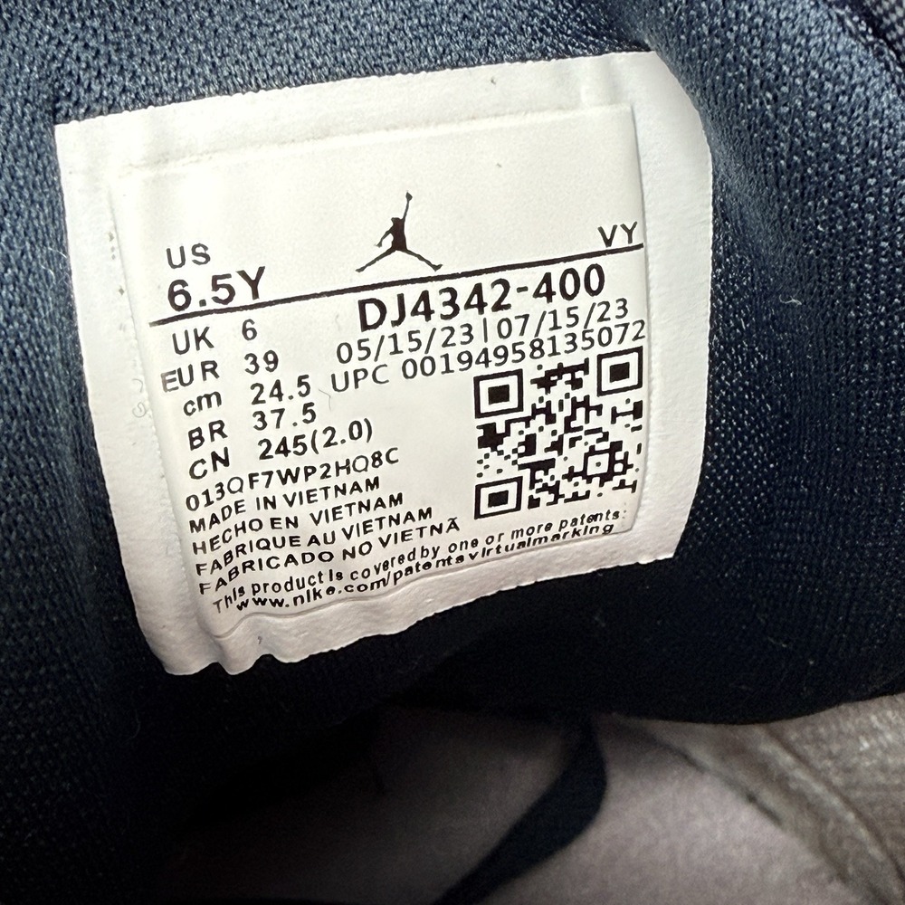 Air Jordan 1 Low SE Mismatched Purple Magenta Youth 6.5Y Women's 8 DJ4342-400 - Picture 10 of 10
